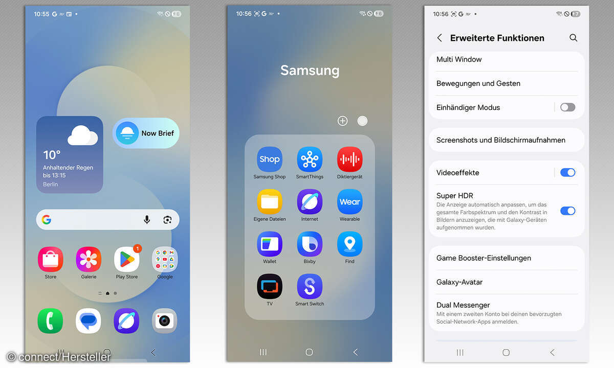 Samsung Galaxy S25 FE Test Screenshots One UI