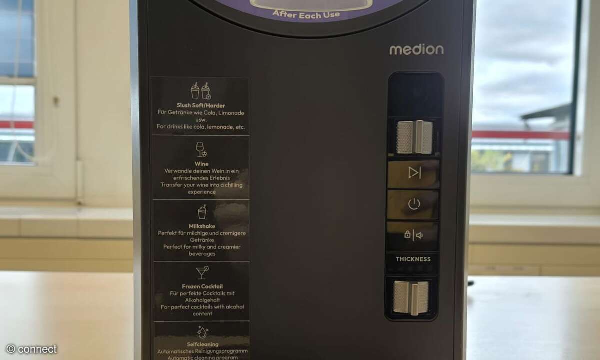 Medion MD12090 Bedienelemente