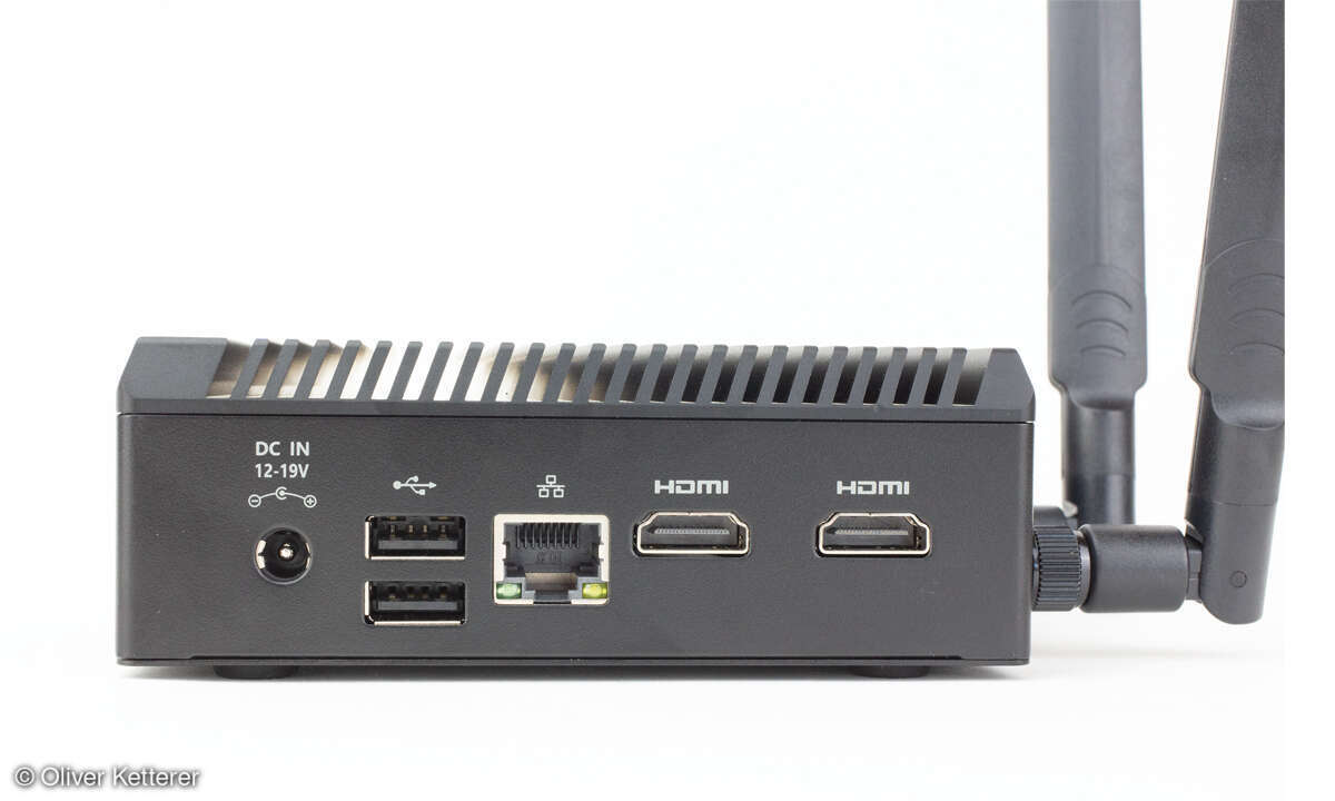 Minix Neo Z350-0dB im Test: Anschlüsse 2