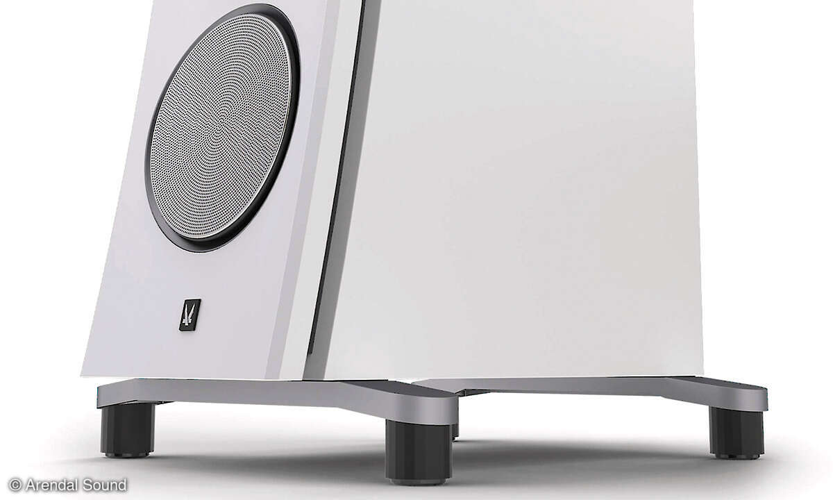 Standlautpsrecher Arendal 1528 Tower 8 Detailansicht: Standfuss