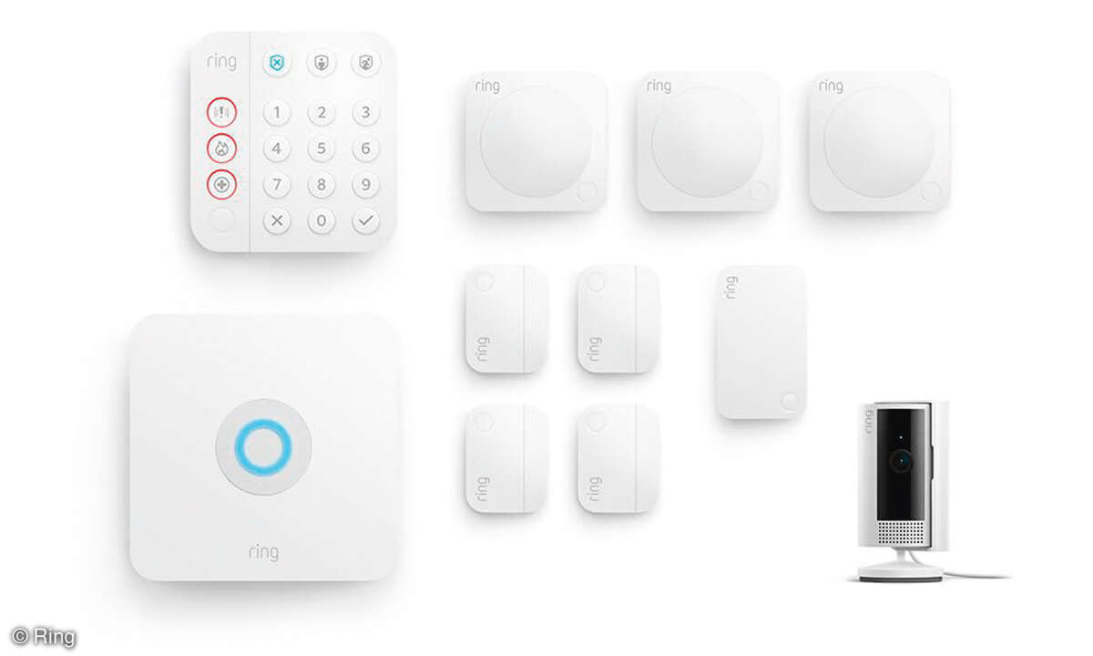 Ring Alarm-Set L + Kamera im Test: Vernetzte Alarmanlage