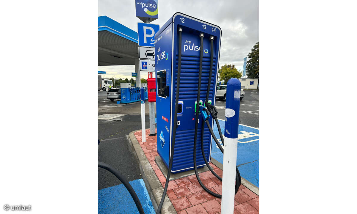 Ladenetztest 2025: Ladepunkt-Betreiber (CPO) Deutschland im Test - Aral