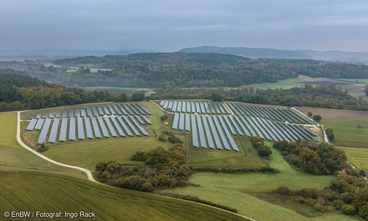 EnBW Solarpark Aach