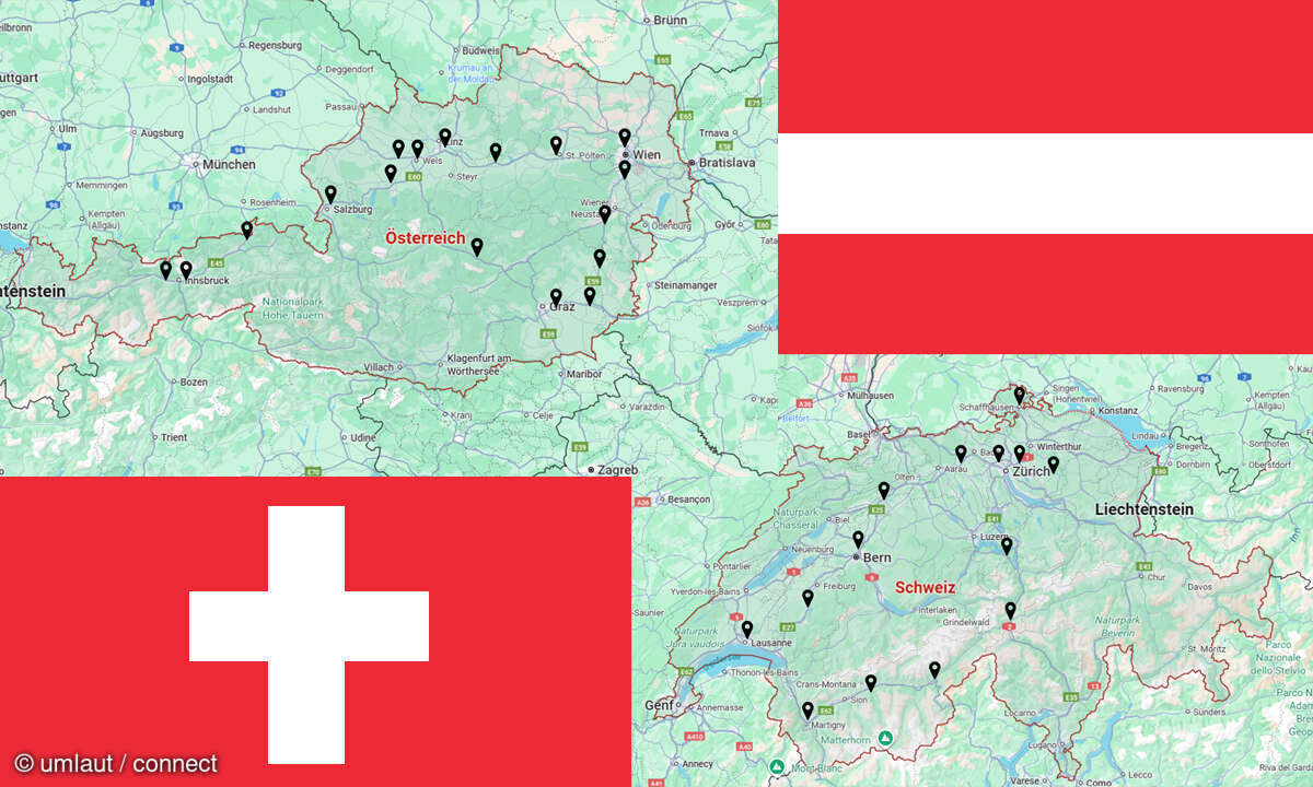 Ladenetztest 2025: Ladepunkt-Betreiber (CPO) Österreich und Schweiz im Test