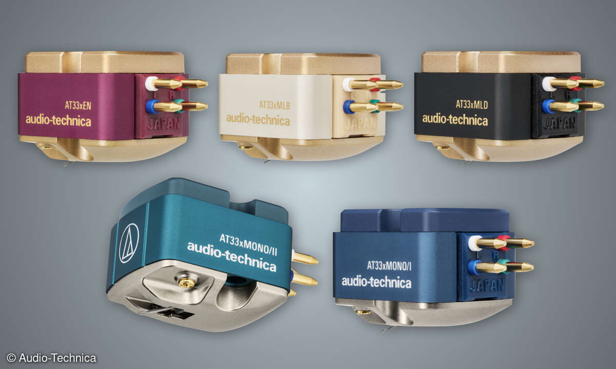 Die neue AT33x-Serie nutzt erstmals eine Zinkdruckguss-Basis, die Vibrationen reduziert und für klarere Wiedergabe sorgen soll.