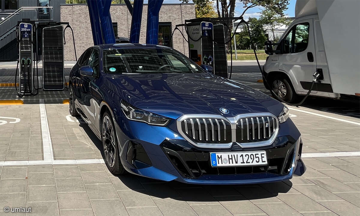 Testfahrzeug BMW i5 xDrive 40: Der starke Münchner