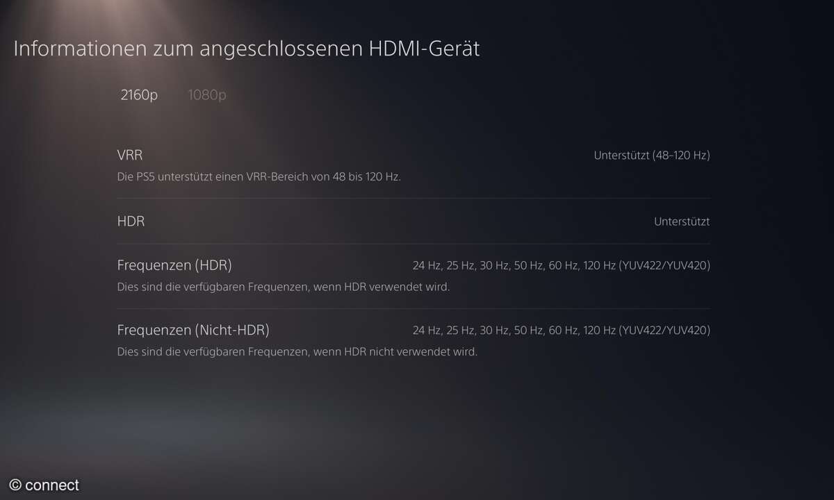 Die PS5 bestätigt die erwarteten Daten, inkl. VRR.