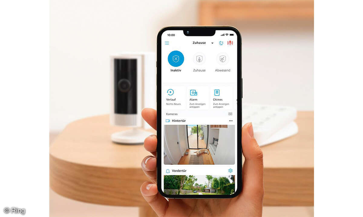 Ring Alarm-Set L + Kamera im Test: App