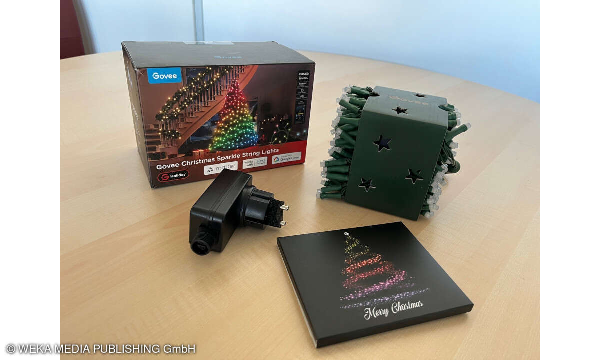 Lieferumfang Christmas Sparkle Sting Lights