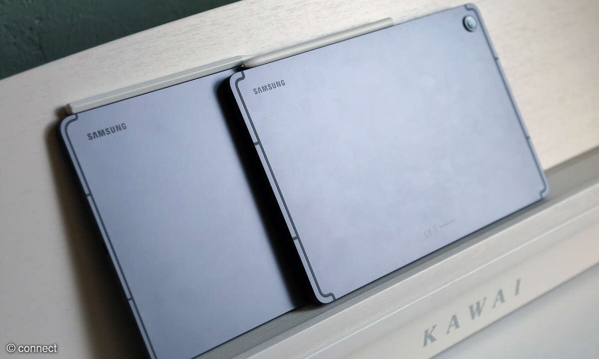 Samsung Galaxy Tab S11 und Tab S10 Lite Vergleich Rückseite