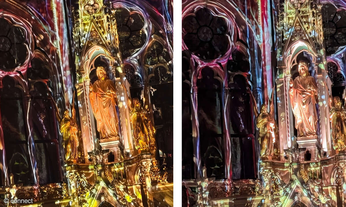 Google Pixel 10 Pro versus Vivo X300 Pro Fotovergleich HDR Kirche