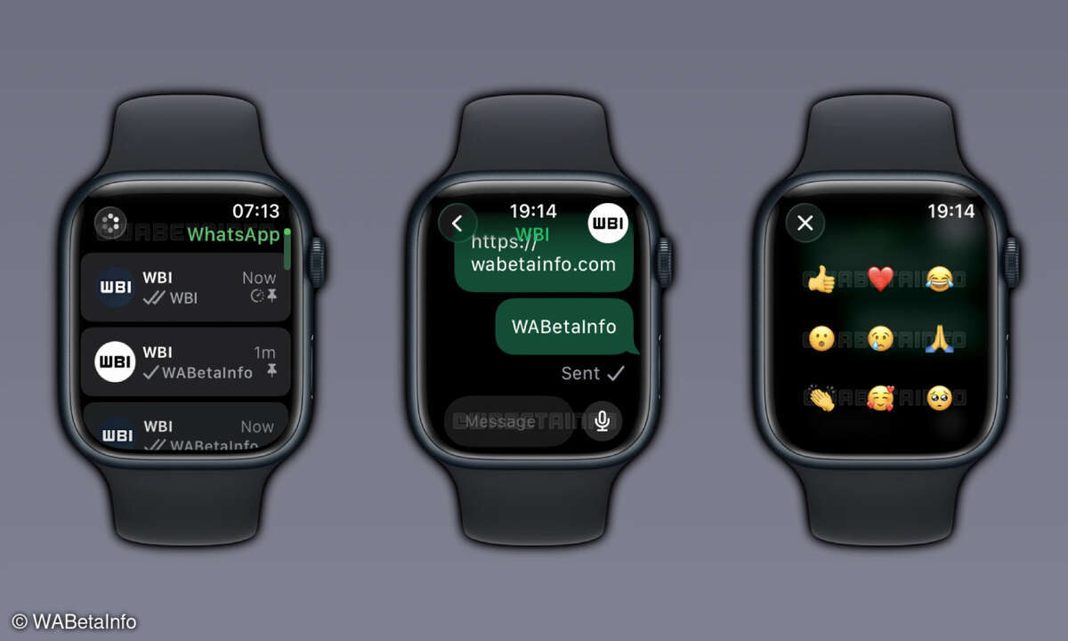 WhatsApp-Beta Apple Watch