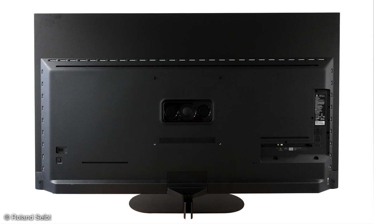 Philips 65OLED810 im Test: Rückansicht