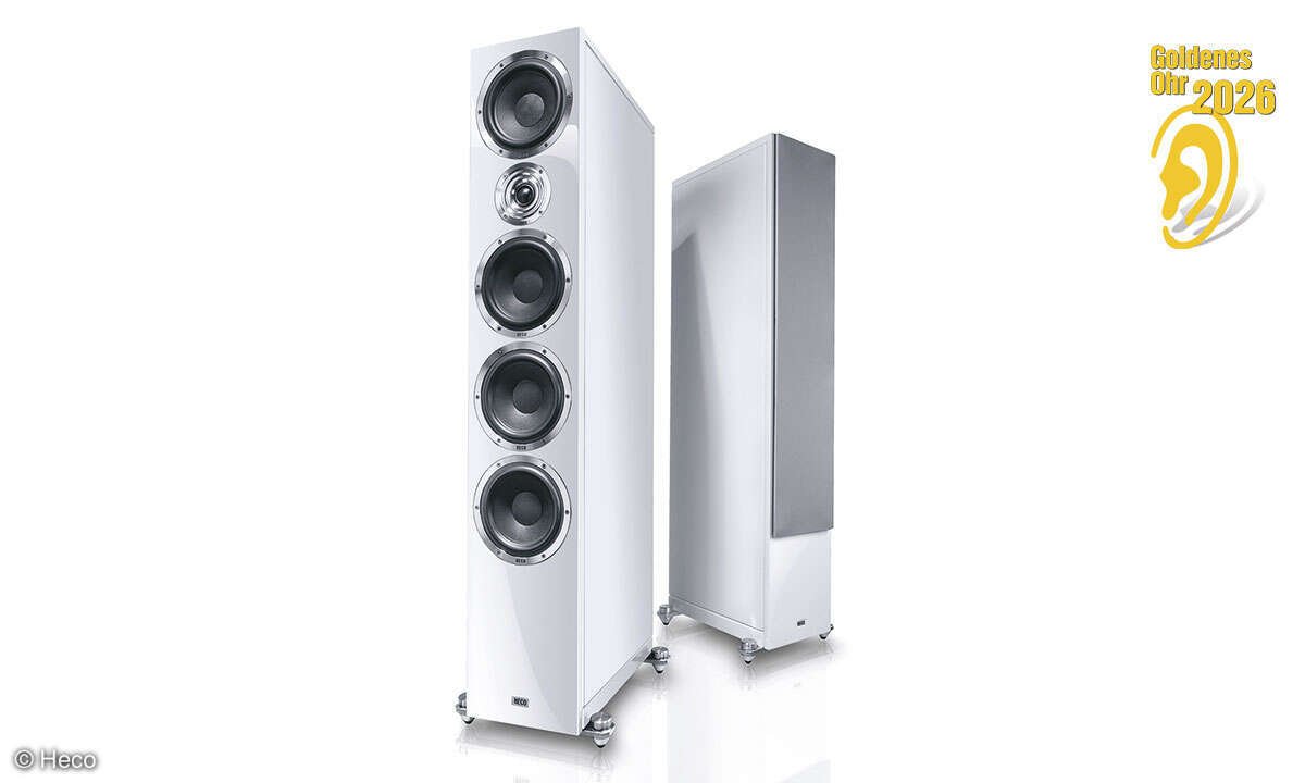 Mit Bässen bis 23 Hz, einem Silk-Compound-Hochtöner für glasklare Höhen bis 43 kHz und einer amplituden- und phasenoptimierten Frequenzweiche inklusive Bi-Wiring/Bi-Amping-Terminal liefert diese Box souveränen HiFi-Sound.