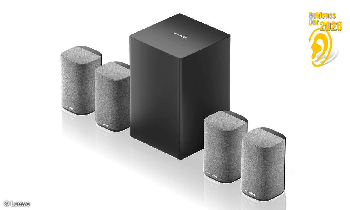 Ein kompaktes Heimkino-System mit 720 Watt Gesamtmusikleistung, kabellosen Aktiv-Satelliten und Subwoofer sowie einem HDMI-eARC-Dongle. Unterstützt Dolby Atmos, Dolby TrueHD & Co., Plug-&-Play-Installation ohne Technikwissen.