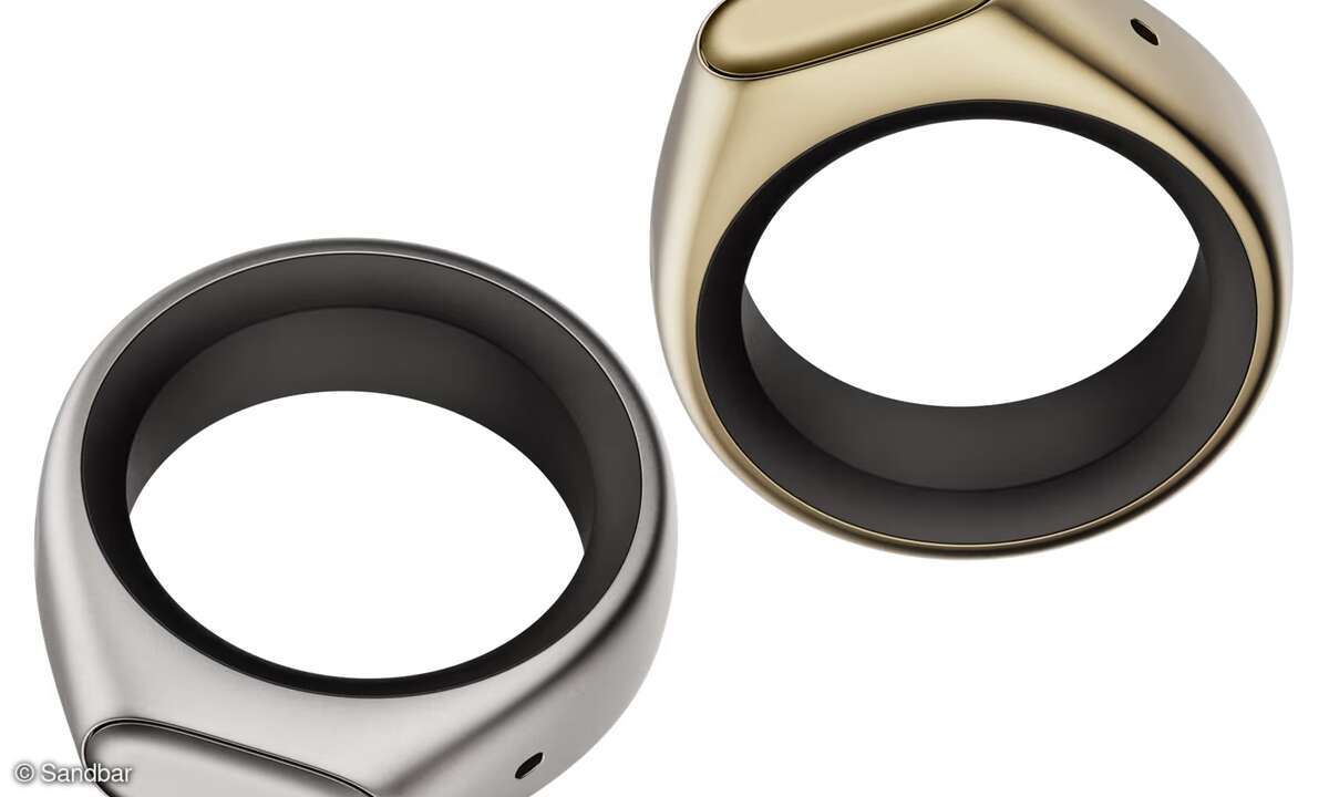 Der Stream Ring von Sandbar kommt in Silber und Gold-farben. Erscheinungsdatum: Sommer 2026 in den USA.