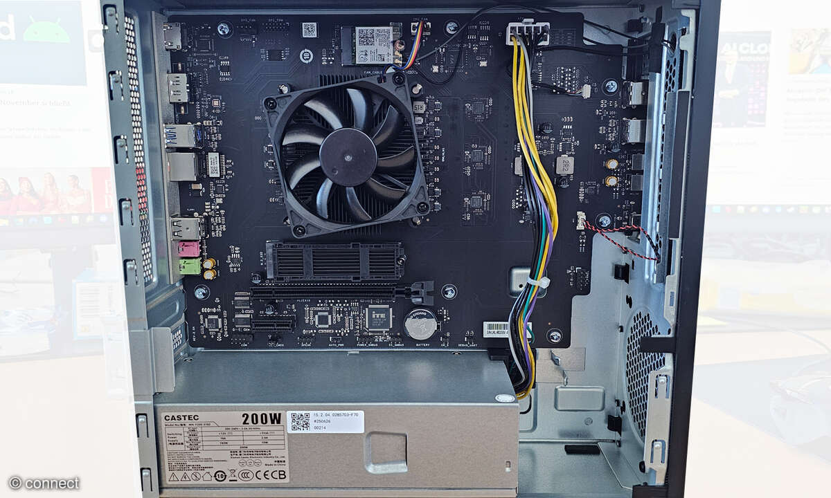 Ein Blick ins Innere des Medion Picoworx T80 III.