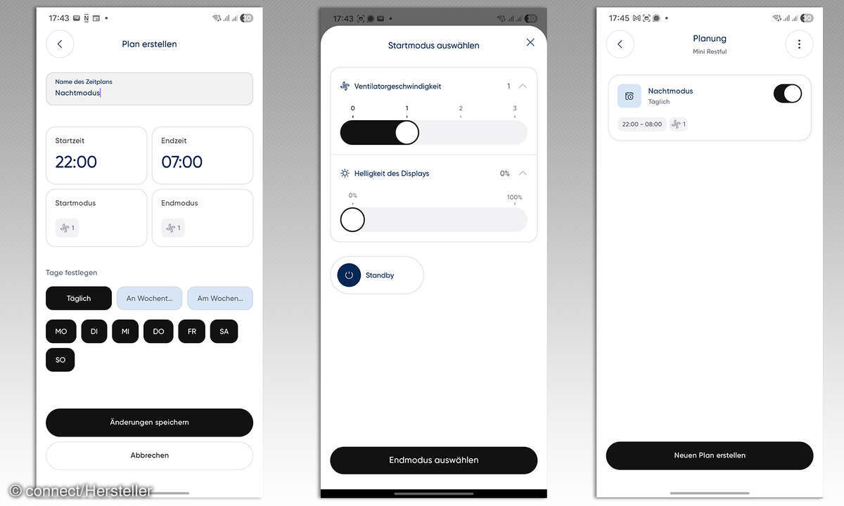 Blueair Restful Dreamwell Test Screenshots