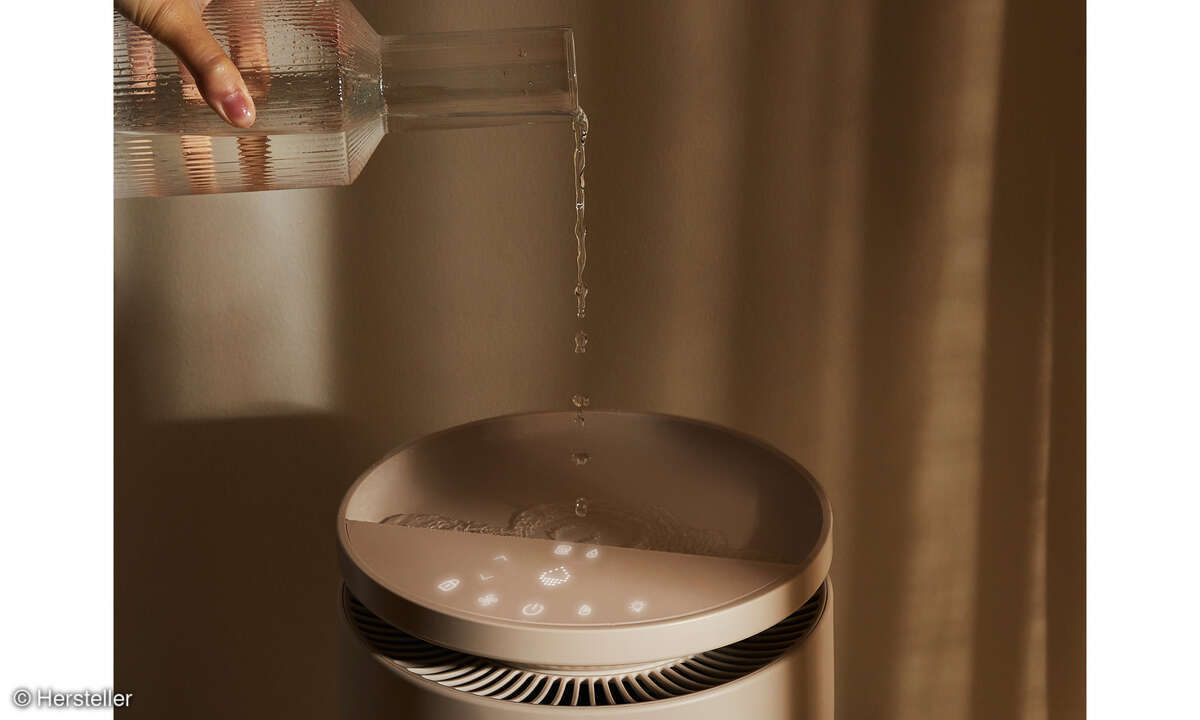 Blueair Dreamwell Test Wasser nachfüllen