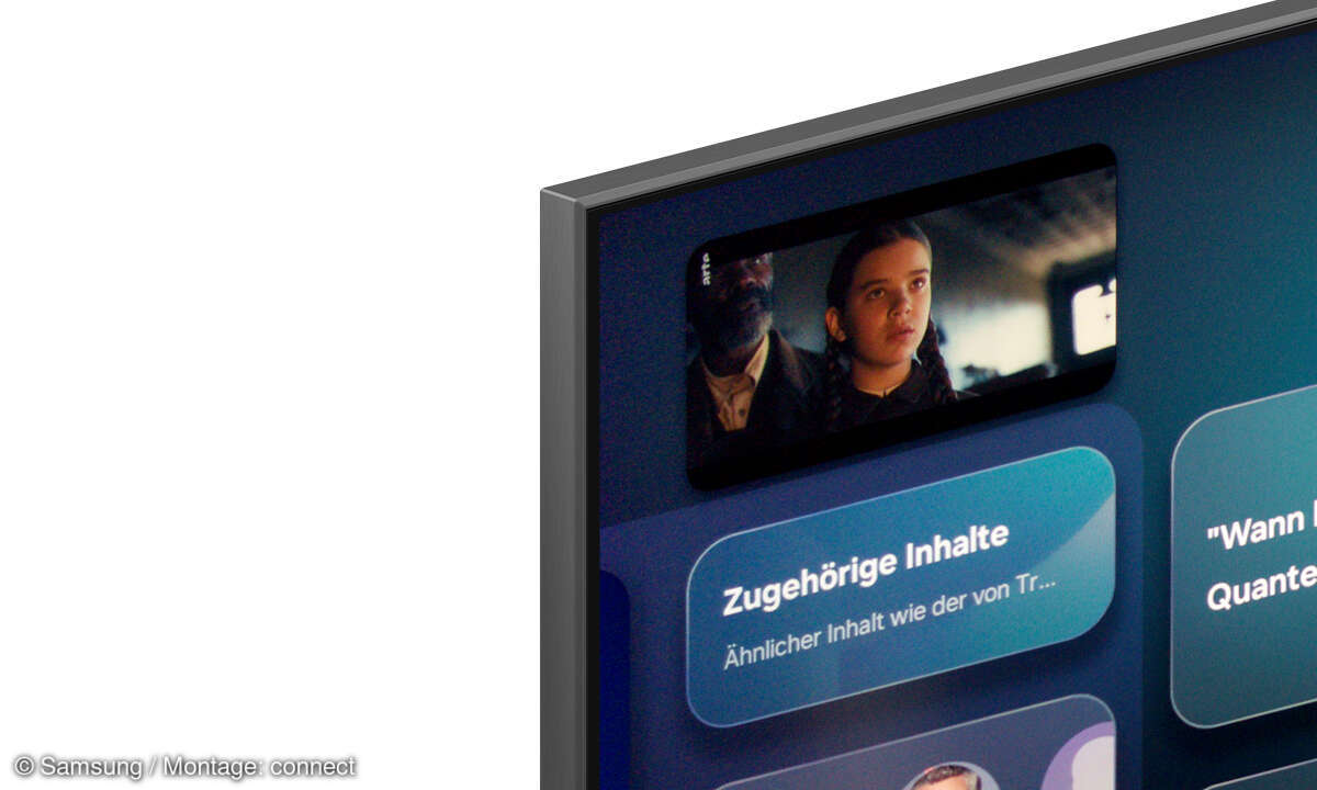 Samsung GQ65QN80F im Test: Rahmen