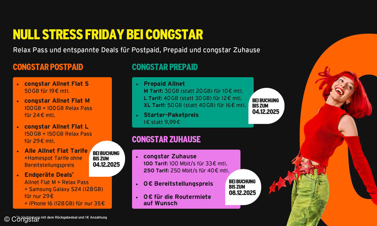 Congstar Black Friday 2025