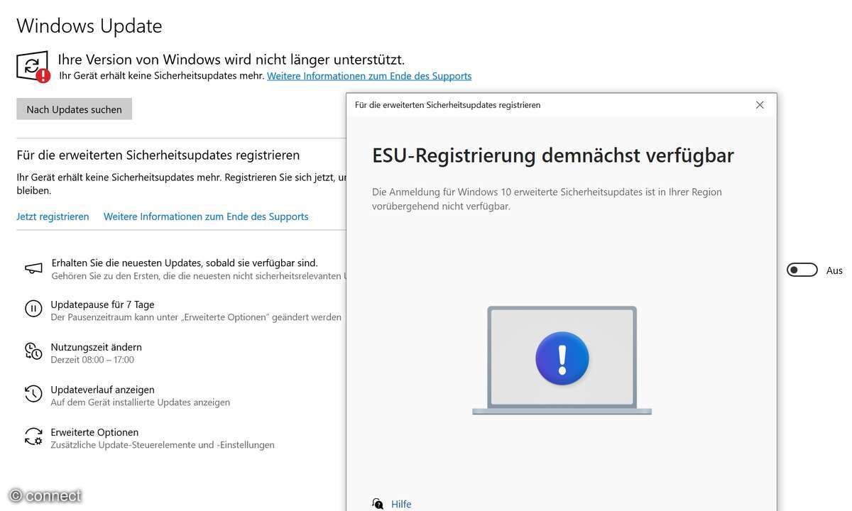 Auf manchen Rechnern will es einfach nicht.