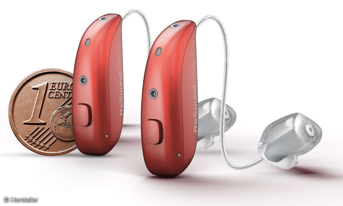 GN ReSound Vivia Größenvergleich 