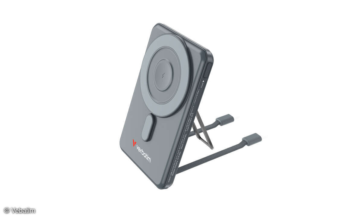 Verbatim Charge ’n’ Go Magnetic Wireless Power Bank im Check