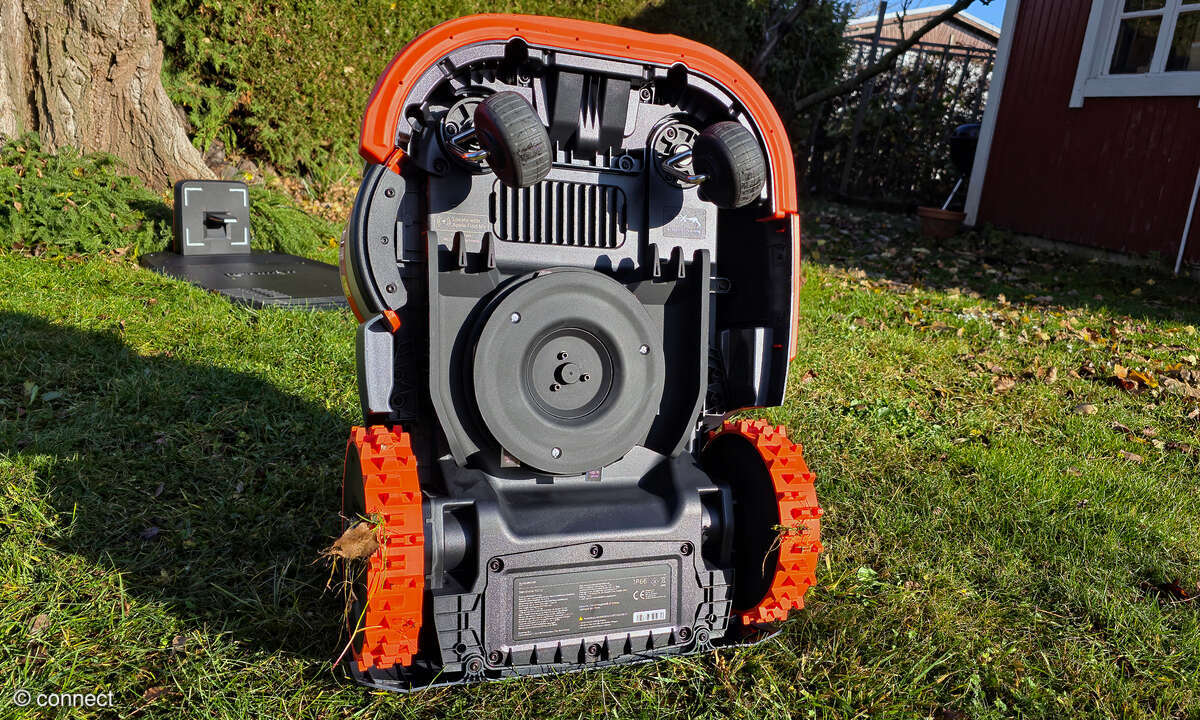 Segway Navimow H2 Test Unterseite