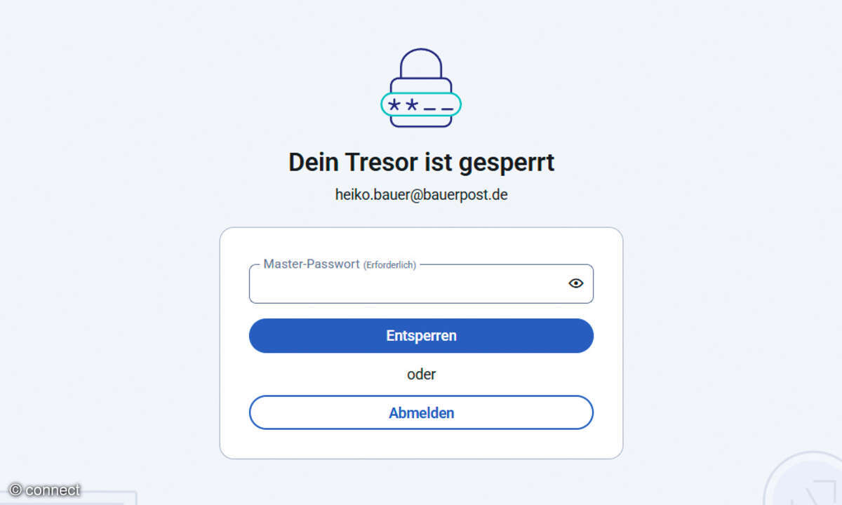 Self-Hosting-Lösungen: Screenshot Vaultwarden 