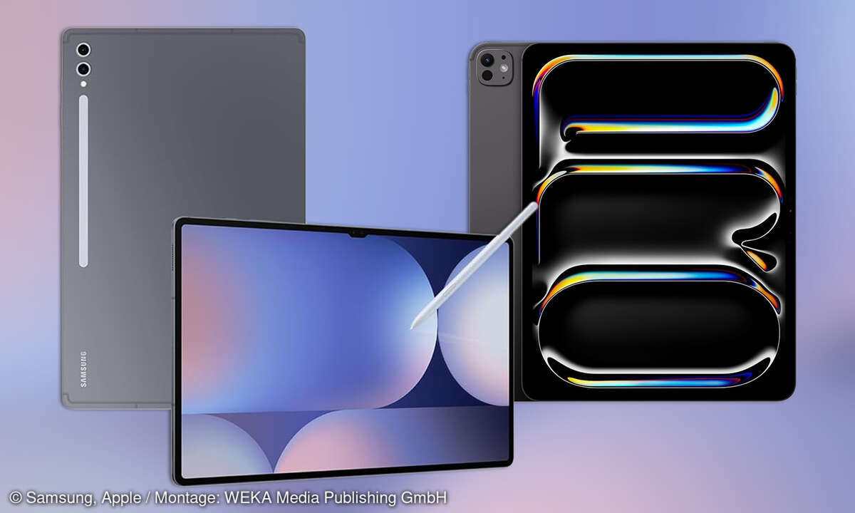 Samsung- und Apple-Tablets gibt's am Black Friday zu Top-Preisen.