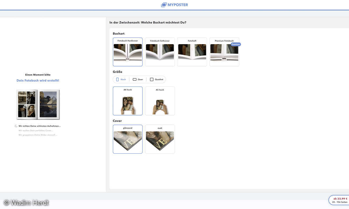 MyPoster KI-Fotobuch