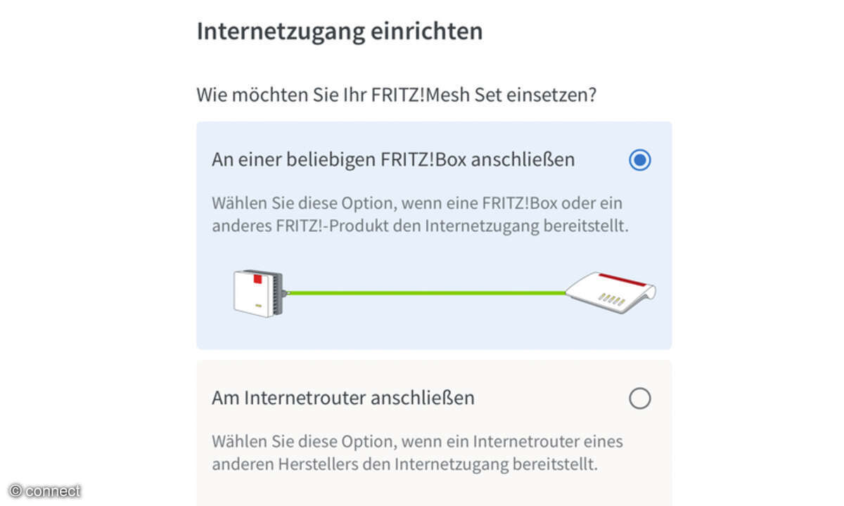  Heimvernetzung Fritz!MeshSet 1600 im Test: Screenshot MyFritz!App