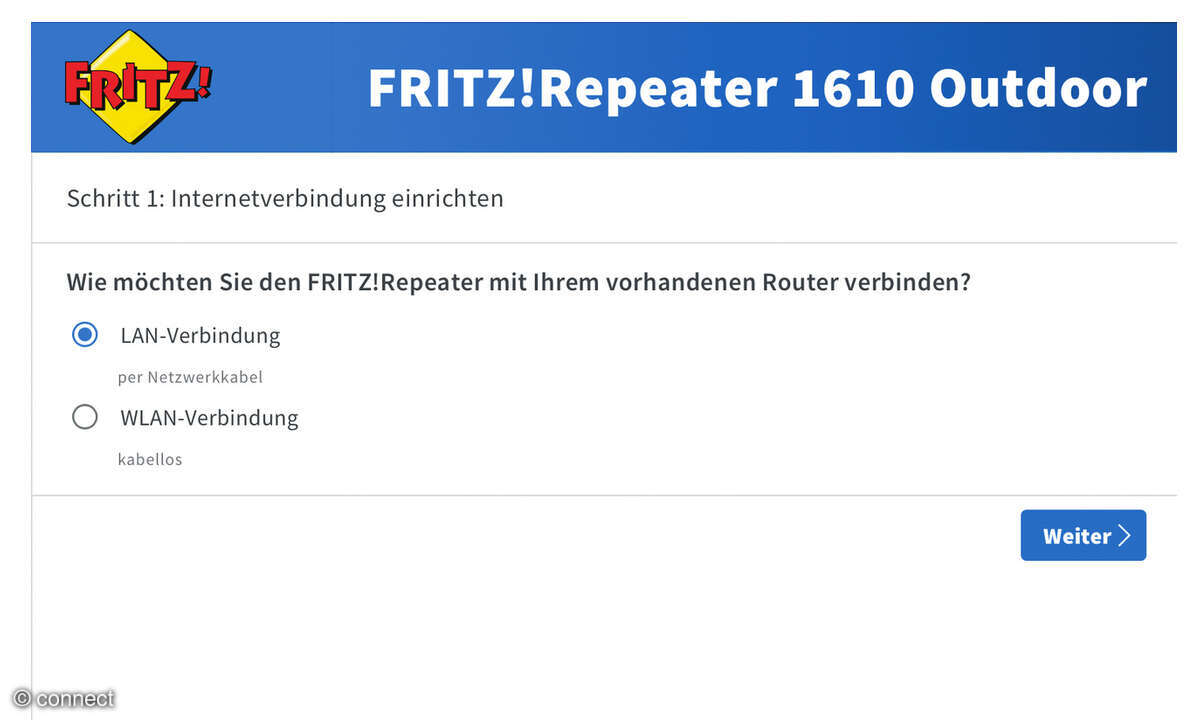 Fritz!Repeater 1610 Outdoor im Test: Screenshot