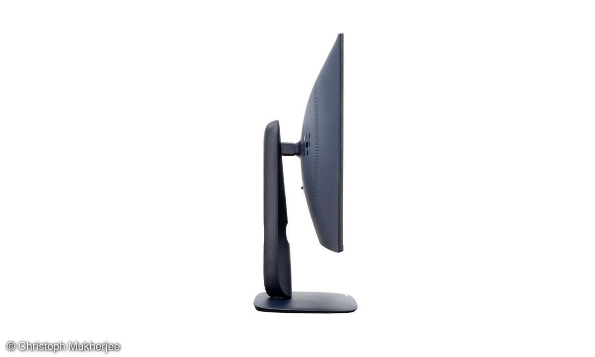 Dell Alienware AW2725D im Test: Seitenansicht