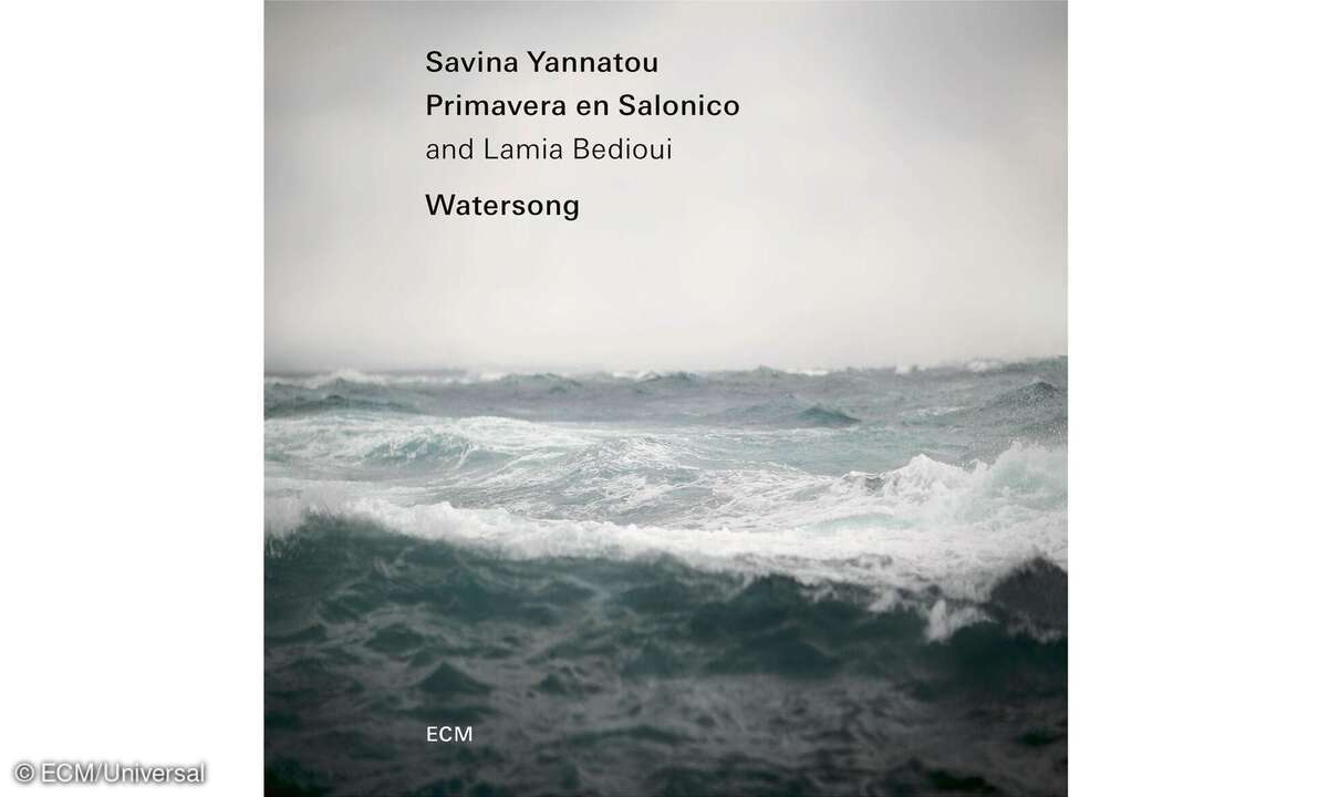 Yannatou, Prima­vera En Salonico, Bedioui - watersong - album-cover
