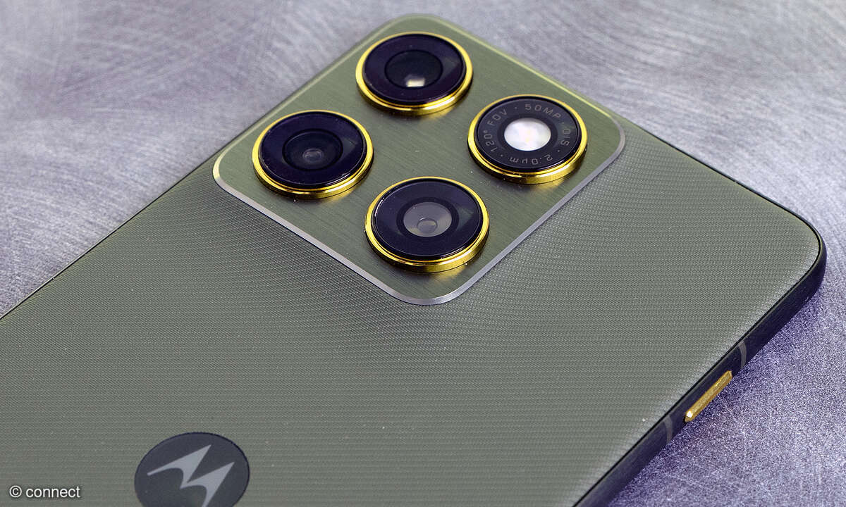 Motorola Edge 70 Test Rückseite