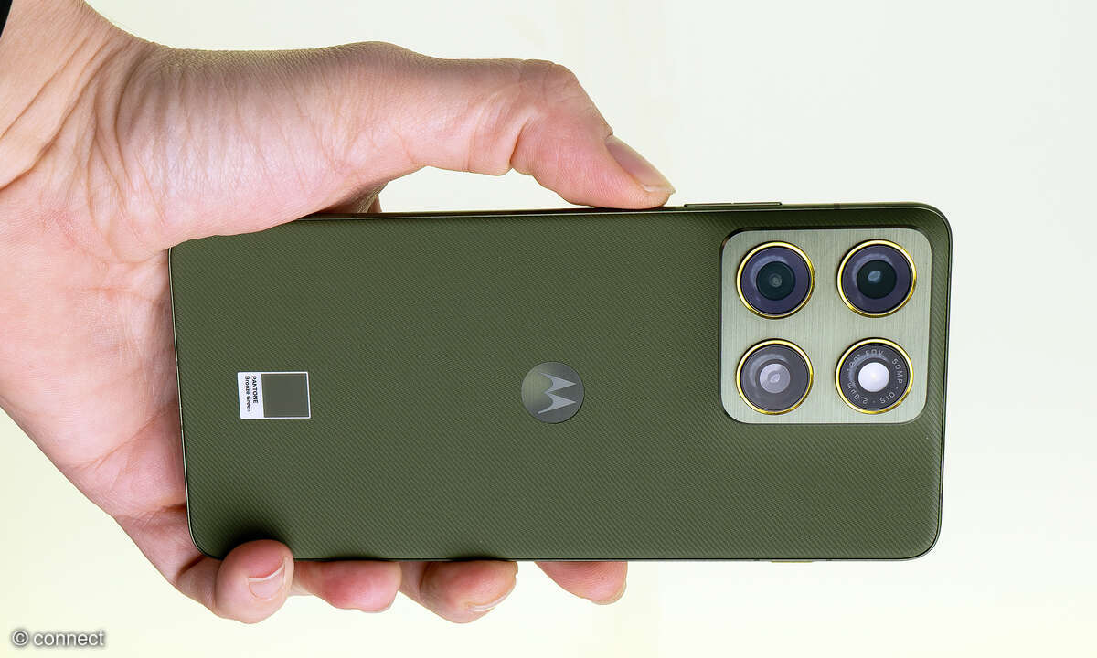 Motorola Edge 70 Test Teaser Rückseite