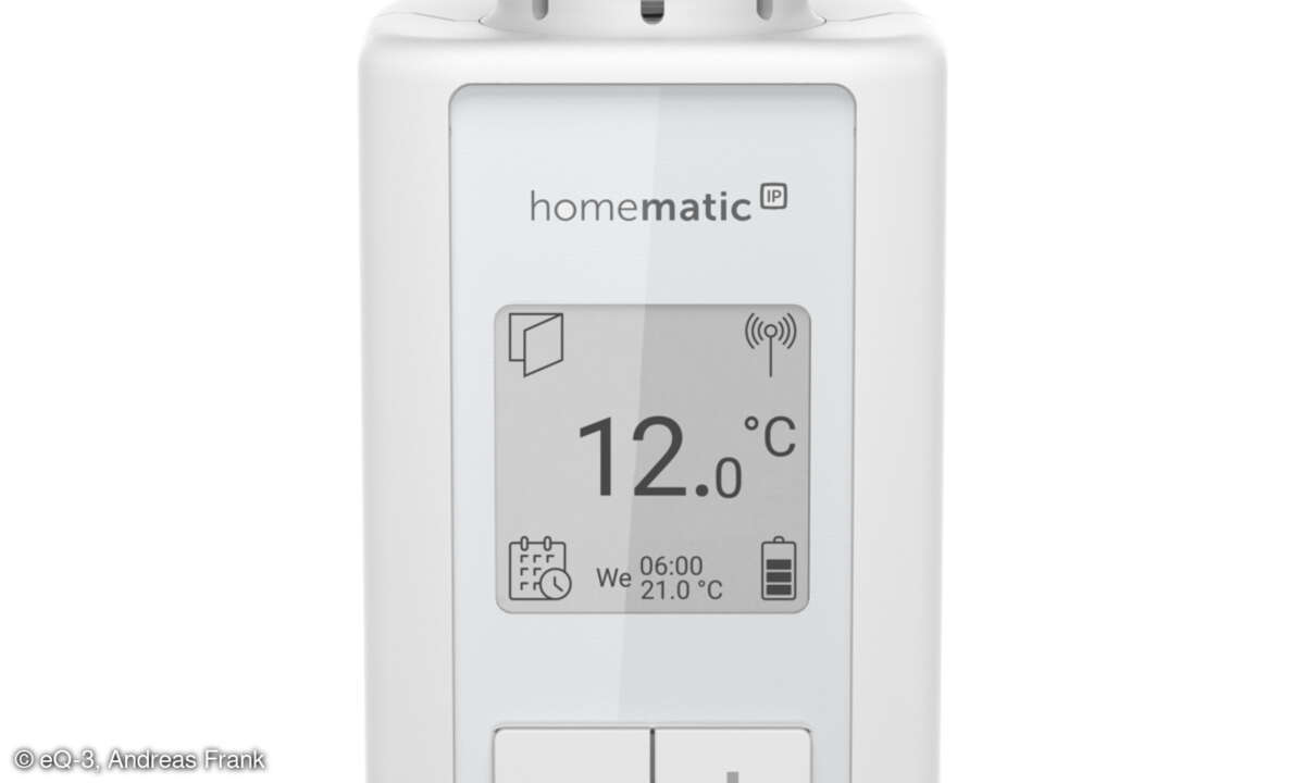 eQ-3 Homematic IP Heizkörperthermostat – flex im Test: Detail