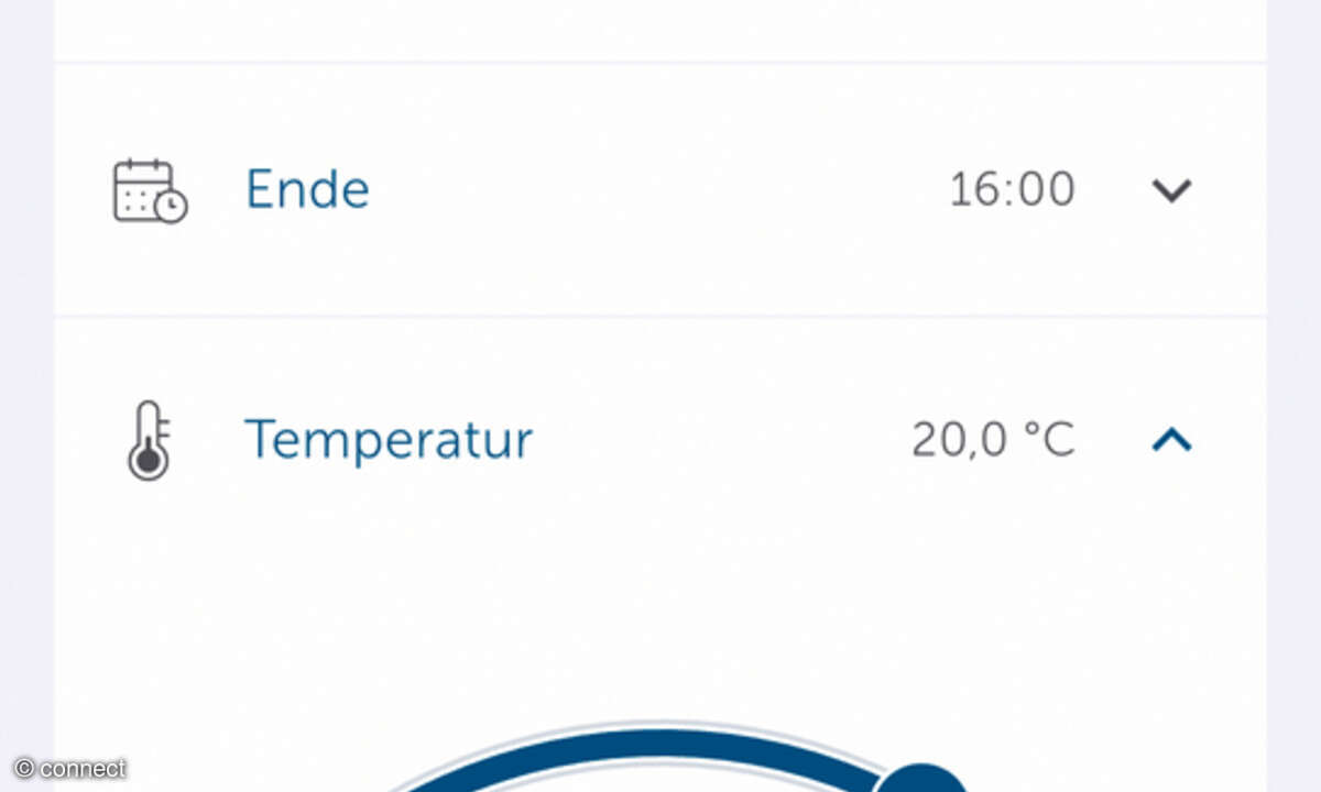 eQ-3 Homematic IP Heizkörperthermostat – flex im Test: Screenshot App