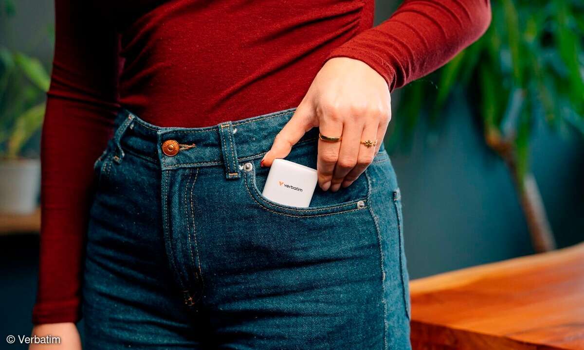 Verbatim Fold’n’Go im Test: In die Hosentasche