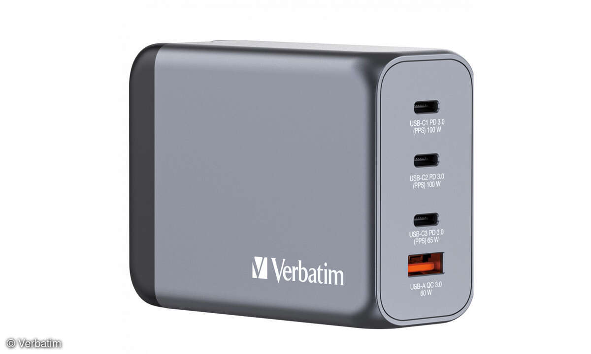 Verbatim Mini GaN Charger 200W