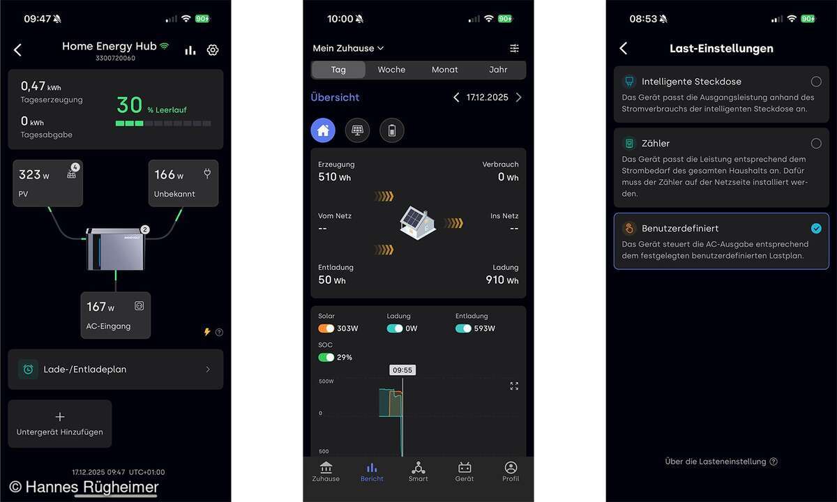 Indevolt SolidFlex 2000 im Test: Screenshots 7-9