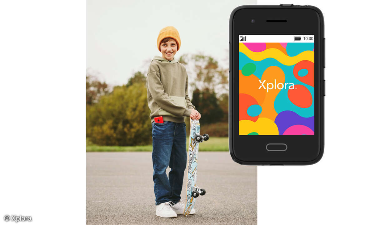 Das Xplora One ist ein kindergerechtes Smartphone.