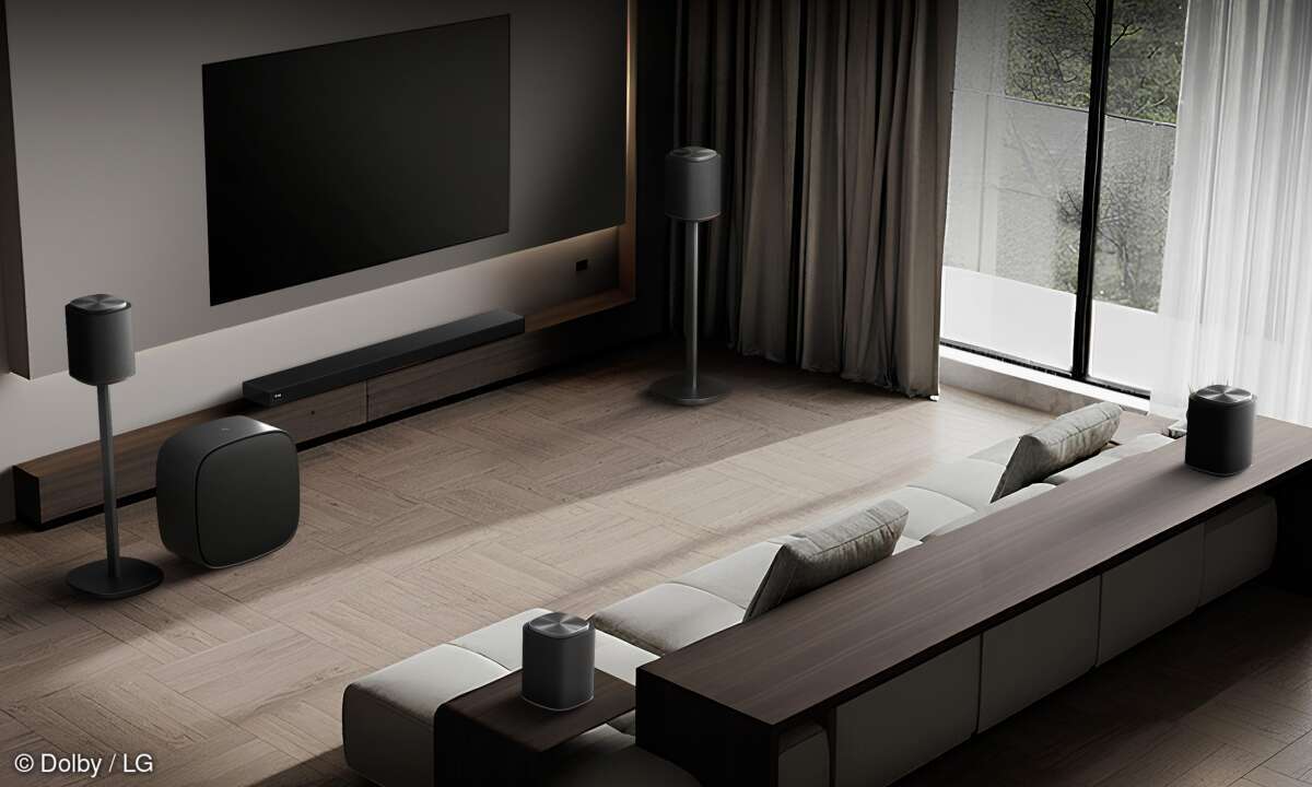 LG Sound Suite bringt mit Dolby kabellosen Atmos-Sound mit neuen Komfortfunktionen.