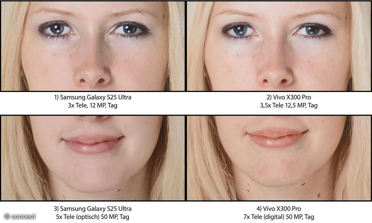 Vivo X300 Pro Test Kameravergleich Samsung Galaxy S25 Ultra