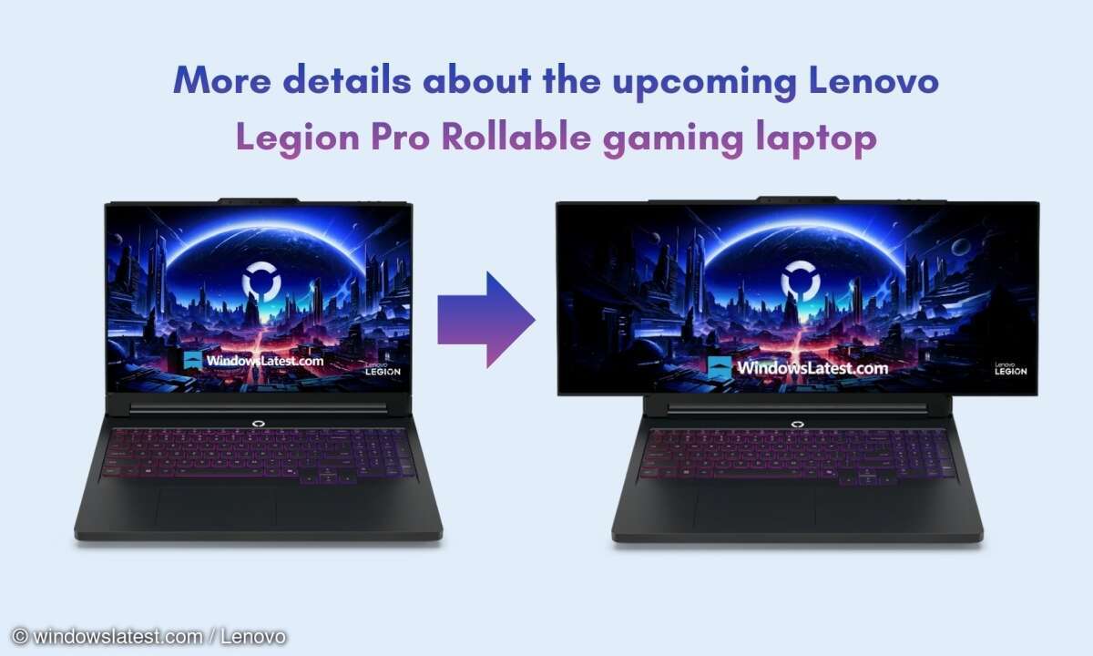Mal was Neues: Zum ausrollbaren Super-Ultrawide-Laptop von Lenovo gibt's nun die Specs.