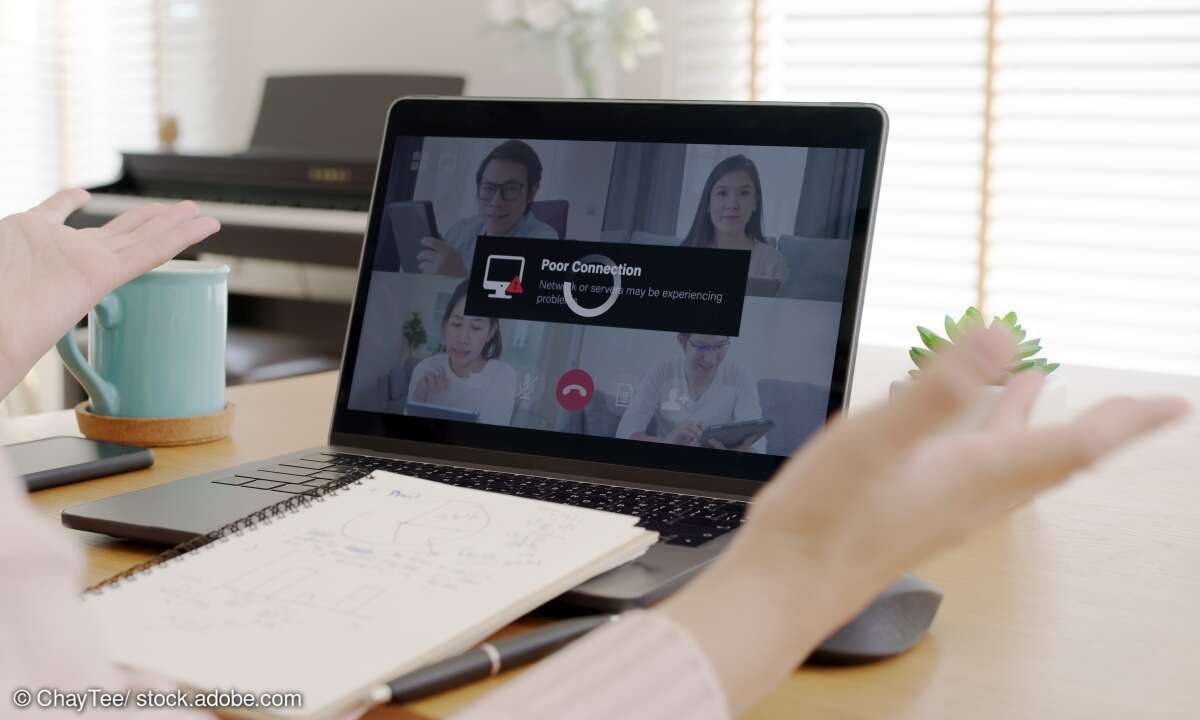 Mal streikt das WLAN, ein anders Mal der Laptop. Videocalls laufen nicht immer störungsfrei.