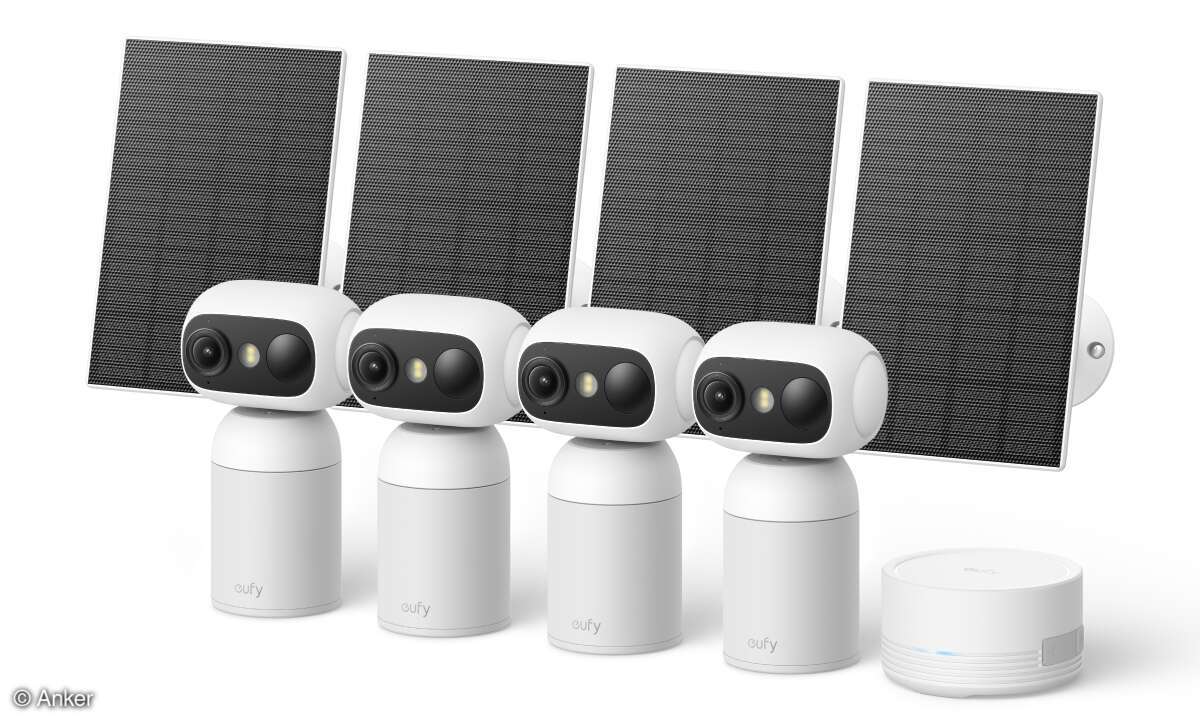 Die eufyCam C38 will auch im Dunkeln hochwertige Bilder liefern.