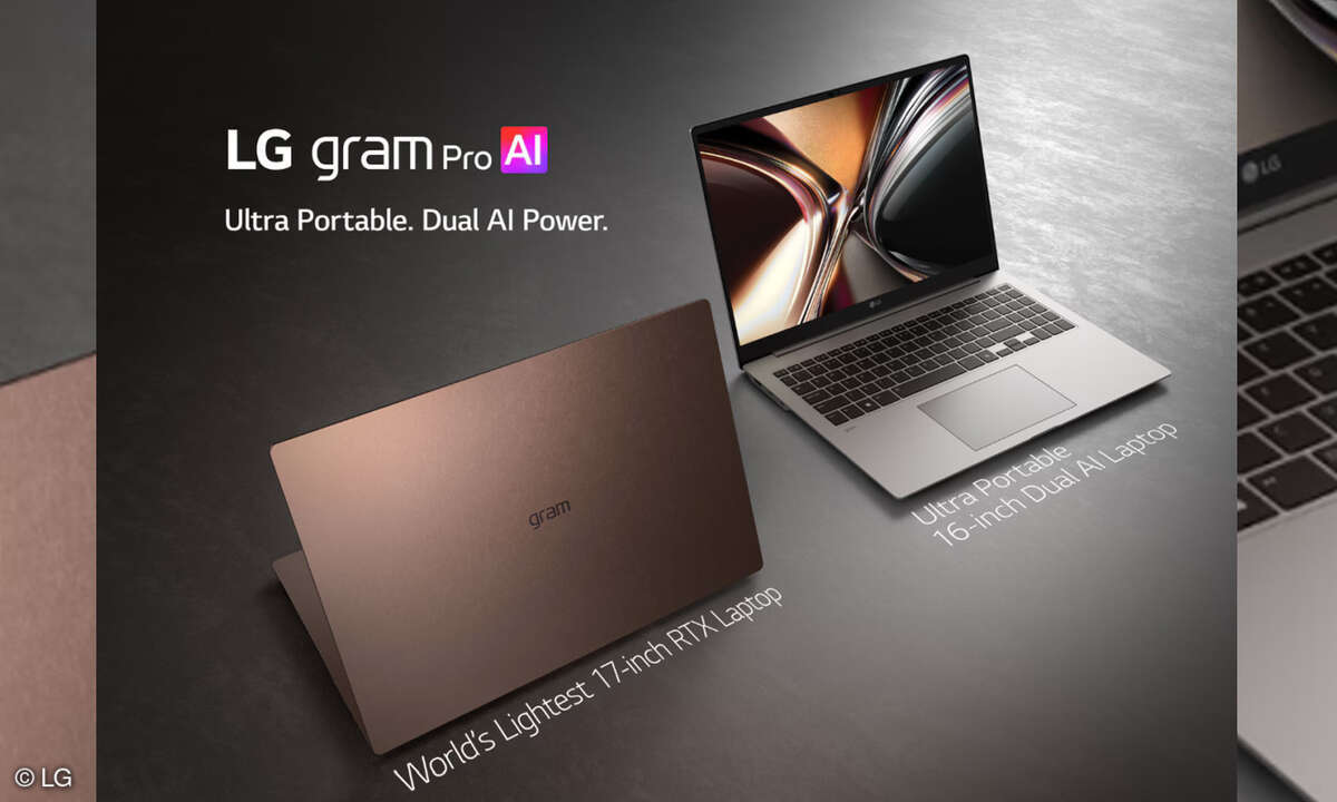 LG stellt seine neuen Business-Laptops vor.